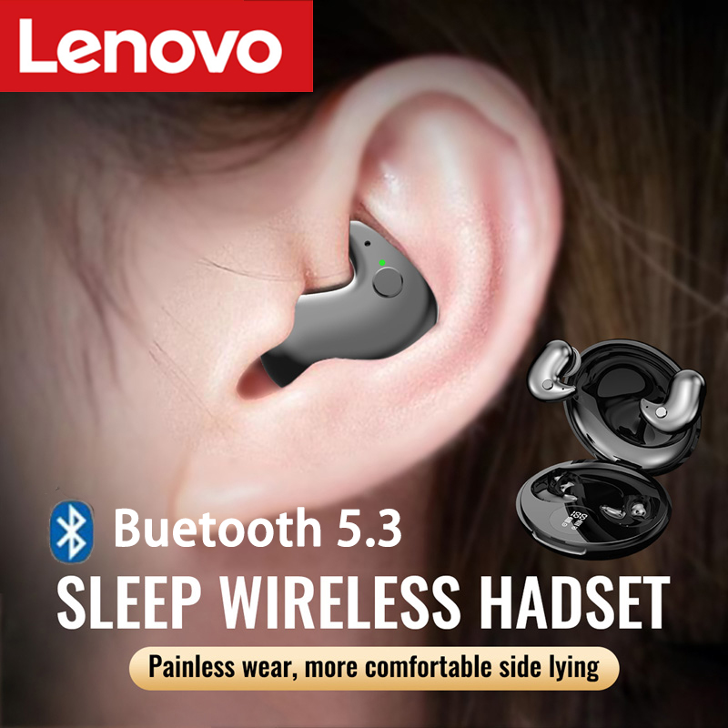 레노버 인비저블 슬립 헤드셋 마이크 내장 무선 블루투스 - Phone Accessories Amazon 리뷰 및 가격