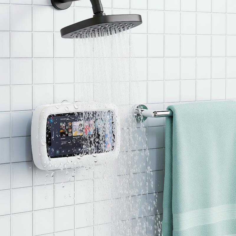 360 °   회전식 방수 샤워폰 홀더 벽걸이형 폰 거 - Phone Accessories Hooks 리뷰 및 가격