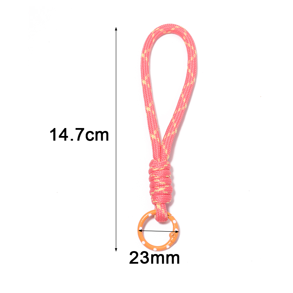 5개/세트 다채로운 색상의 땋은 키체인 휴대폰 끈 분실 - Phone Accessories Hooks 리뷰 및 가격