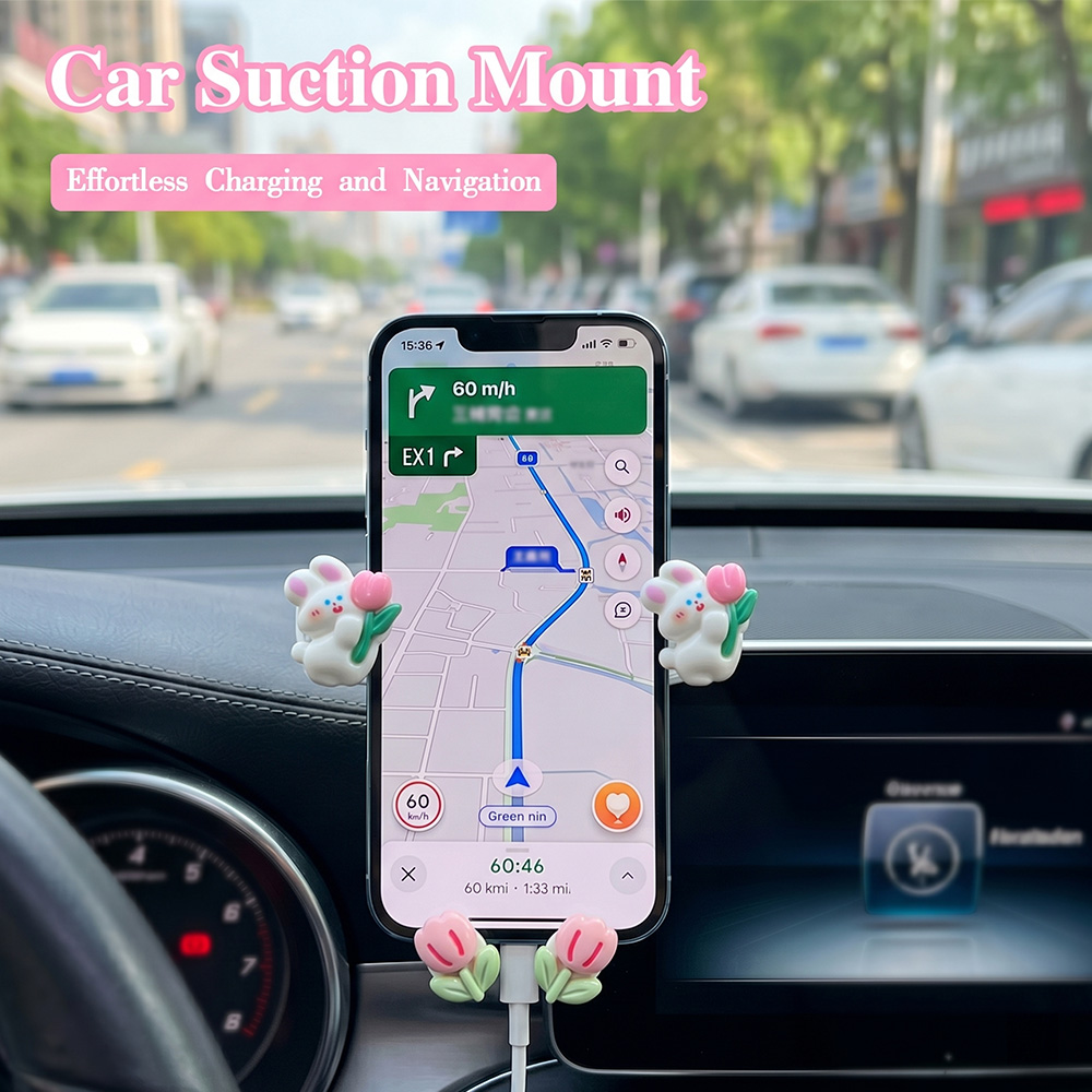 흡착식 차량용 핸드폰 거치대 자동 잠금 기능 360도  - Phone Accessories You Need 리뷰 및 가격