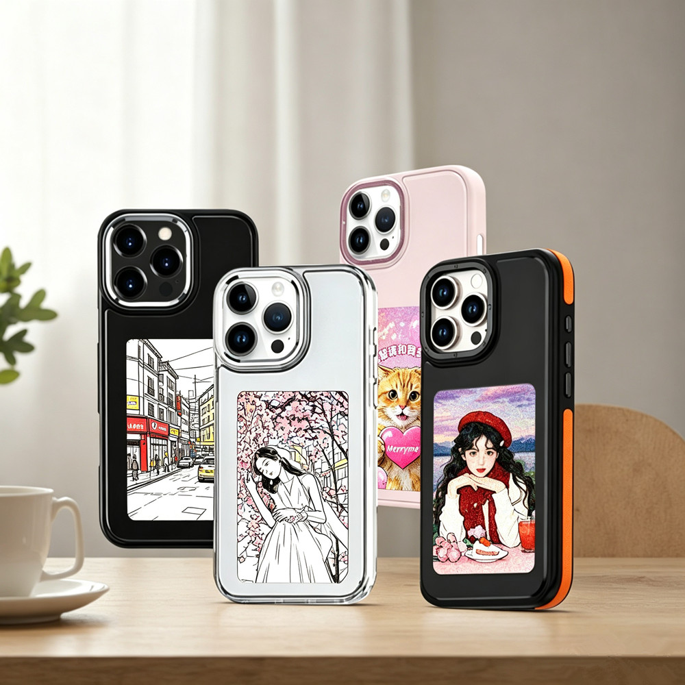 DIY 전자잉크 스크린 폰 케이스 NFC 아이폰 15  - Phone Accessories Diy 리뷰 및 가격