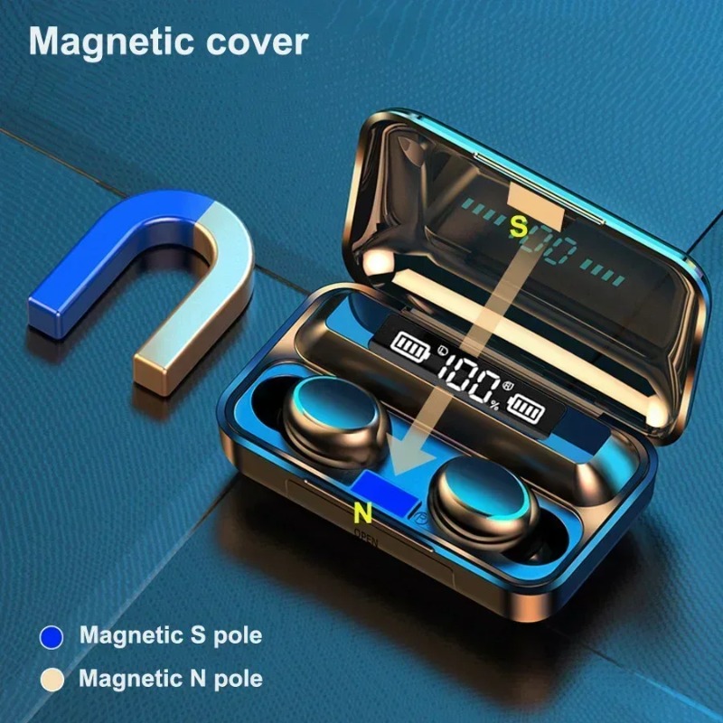 새로운 F9 블루투스 헤드폰 9D 스테레오 고음질 스포 - Phone Accessories Amazon 리뷰 및 가격