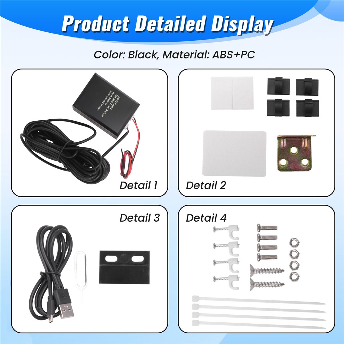 액티브 페이즈 스마트 차고 문 개폐기 DC5V 휴대폰  - Phone Accessories You Need 리뷰 및 가격