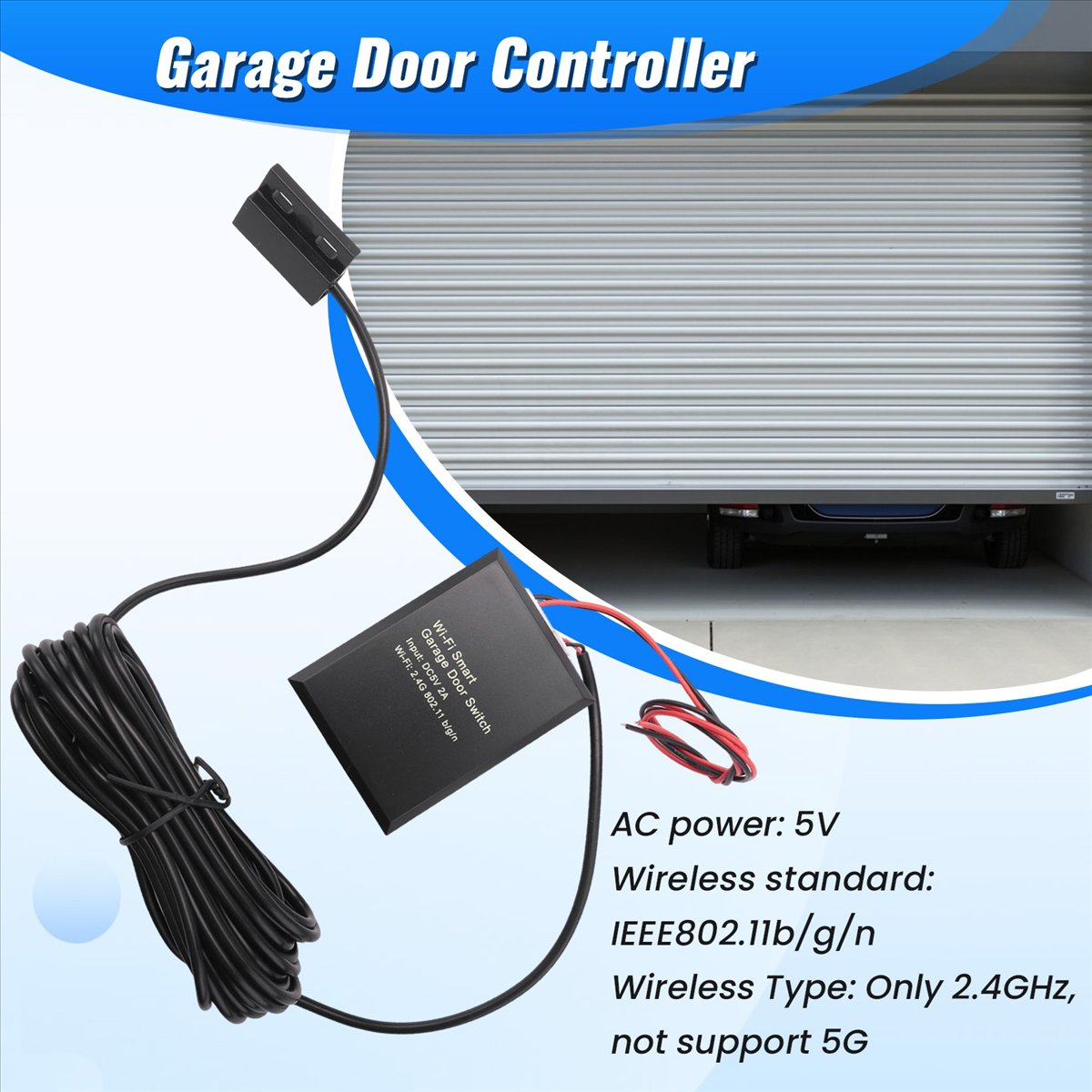 액티브 페이즈 스마트 차고 문 개폐기 DC5V 휴대폰  - Phone Accessories You Need 리뷰 및 가격