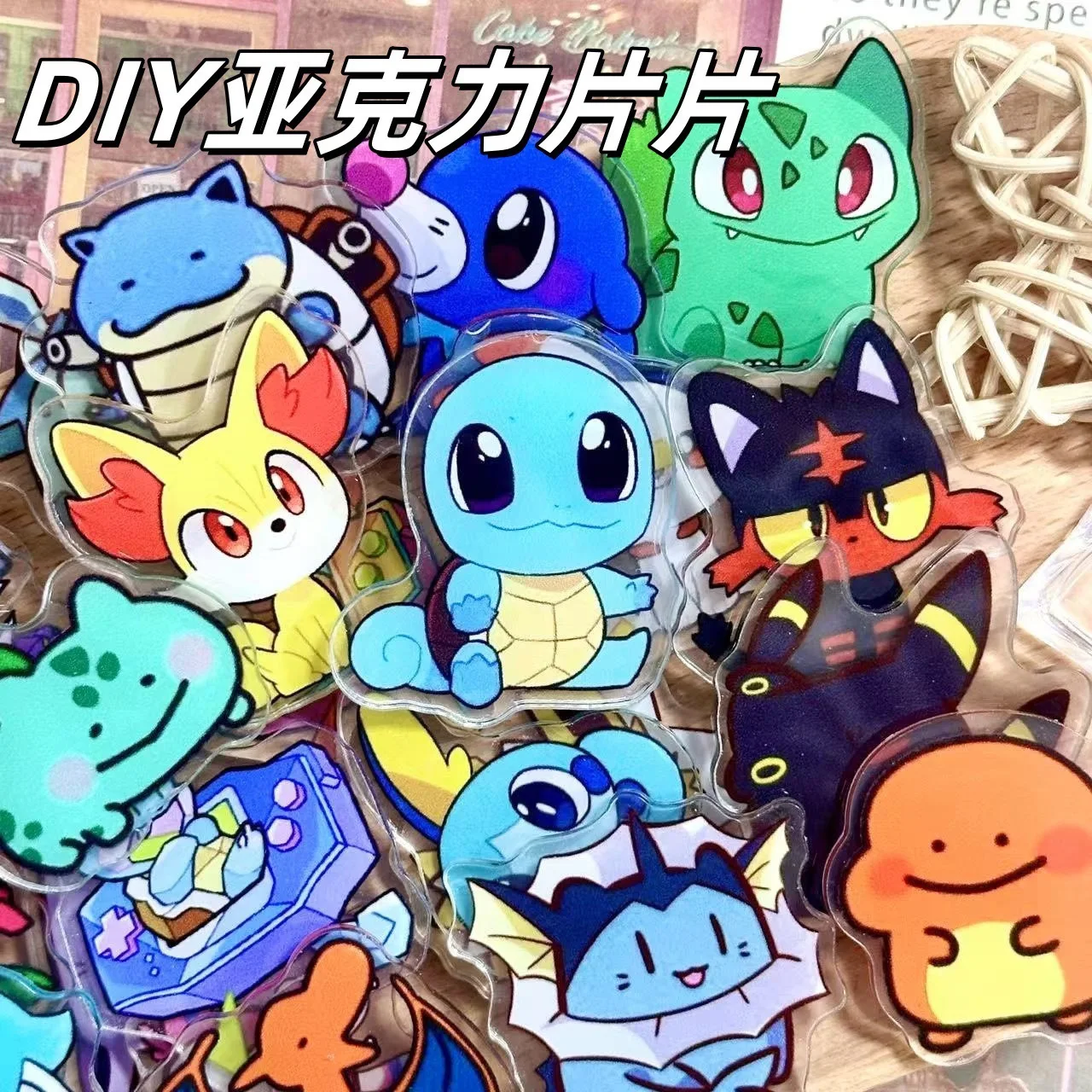 50/100개입 1/2cm 미니 만화 아크릴 시트 DI - Phone Accessories Diy 리뷰 및 가격